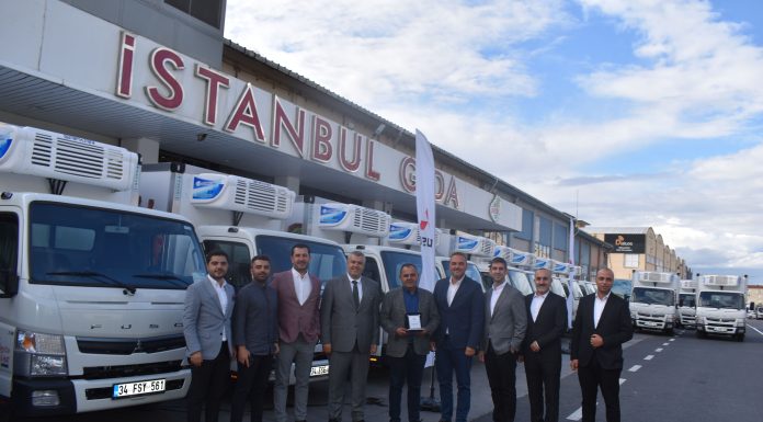 TEMSA’dan İstanbul Gıda’ya 38 adet Fuso Canter