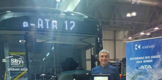 Karsan Elektrikli e-ATA, Avrupa’da, “Yılın Otobüsü” Seçildi!