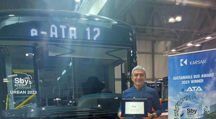 Karsan Elektrikli e-ATA, Avrupa’da, “Yılın Otobüsü” Seçildi!