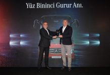 Mercedes-Benz Türk, 100 bininci otobüsünü Altur Turizm’e teslim etti