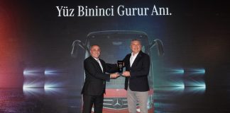 Mercedes-Benz Türk, 100 bininci otobüsünü Altur Turizm’e teslim etti