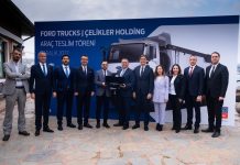Ford Trucks’tan Çelikler Holding’e 110 adet inşaat kamyonu teslimatı