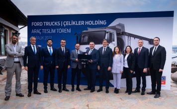 Ford Trucks’tan Çelikler Holding’e 110 adet inşaat kamyonu teslimatı