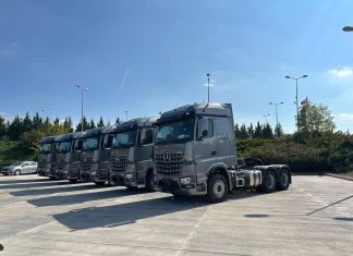 Işıklar Ağır Nakliyat, 15 adet Mercedes-Benz Arocs’u araç filosuna ekledi
