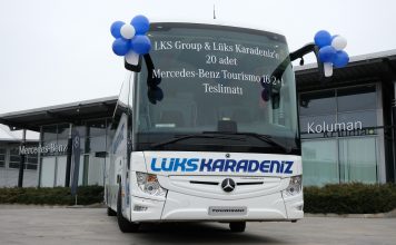 LKS Grup, Mercedes-Benz Türk’ten teslim aldığı 20 adet Tourismo 16 2 + 1 ile filosunu güçlendirdi
