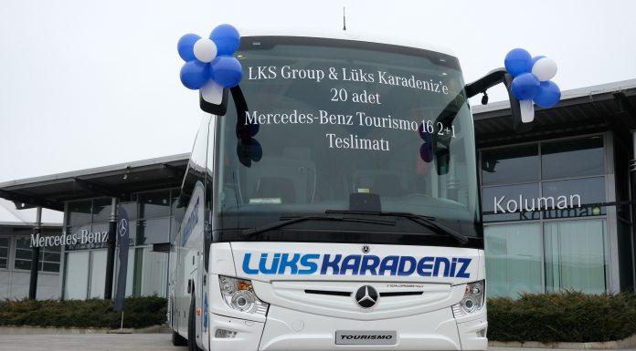 LKS Grup, Mercedes-Benz Türk’ten teslim aldığı 20 adet Tourismo 16 2 + 1 ile filosunu güçlendirdi