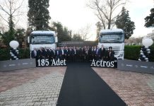 Mercedes-Benz Türk teslimatlarına Sertel Lojistik’e 185 adet Actros ile devam ediyor