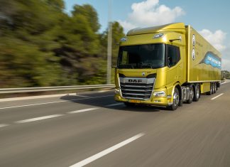 Daha da yüksek verimlilik için yeni DAF yönlendirilebilen itici dingil