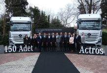 Öz-Trans Lojistik, 150 adet Mercedes-Benz Actros ile filosunu güçlendirdi