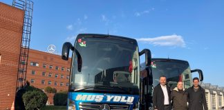 Mercedes-Benz Türk, 2023 yılının ilk otobüs teslimatını Muş Yolu Turizm’e gerçekleştirdi