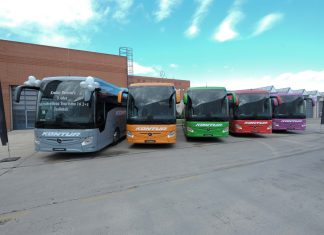 Kontur Turizm, Mercedes-Benz Türk’ten 5 adet Mercedes-Benz Tourismo 16 2+1’i teslim aldı