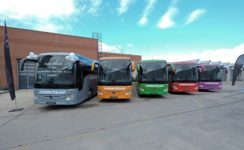 Kontur Turizm, Mercedes-Benz Türk’ten 5 adet Mercedes-Benz Tourismo 16 2+1’i teslim aldı