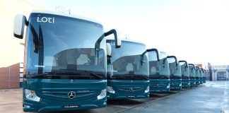 Mercedes-Benz Türk, 10 adet Mercedes-Benz Tourismo 15’i LOTİ’ye törenle teslim etti