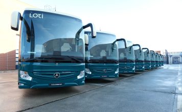 Mercedes-Benz Türk, 10 adet Mercedes-Benz Tourismo 15’i LOTİ’ye törenle teslim etti