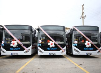 Otokar’ın Centro ve Kent LF’leri Yeni Foça’da Hizmete Başladı