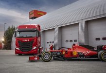 Ferrari, Formula 1 araçlarını dünya şampiyonası  yarış pistlerine IVECO S-Way ile taşıyacak