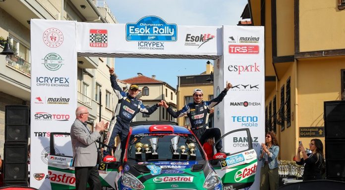 Castrol Ford Team Türkiye, Eskişehir Rallisi’ndeMarkalar Birinciliği Kupasını Kazandı