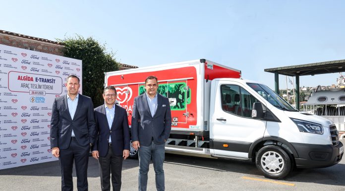 Algida Türkiye, Ford Otosan iş birliği ile şehir içi lojistik operasyonunda elektrikli araç kullanan ilk marka oldu