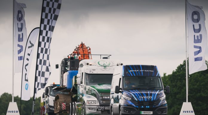 IVECO eDaily elektrikli minübüs 153 tondan fazla yük çekerekkendi klasmanında Guinness Dünya Rekorları’na adını yazdırdı