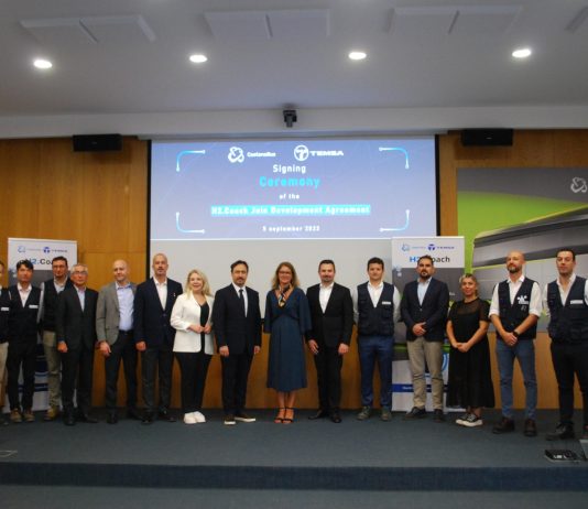 TEMSA ve CaetanoBus Türkiye’ninilk şehirler arası hidrojenli otobüsünü2024’te banttan indirecek