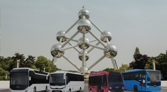 Otokar, ilk hidrojenli otobüsünü Avrupa’dasergiliyor