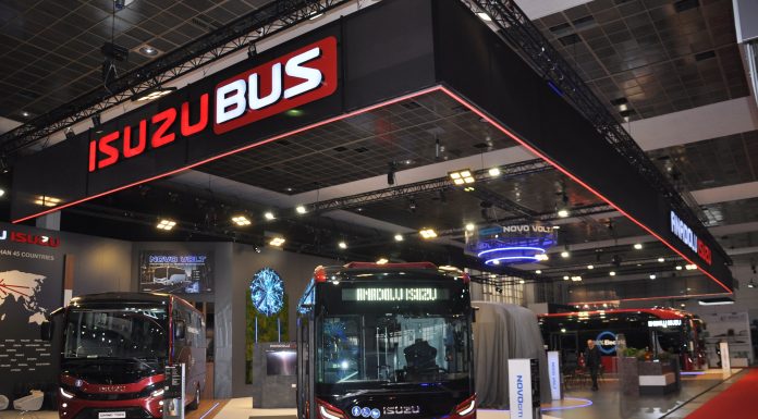 Anadolu Isuzu, Busworld Europe Brüksel Fuarı’na elektrikli araçları ile katıldı.