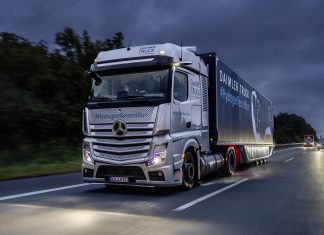 Mercedes-Benz GenH2 kamyon, sıvı hidrojen yakıtıyla tek dolumla 1000 kilometre rekorunu kırdı