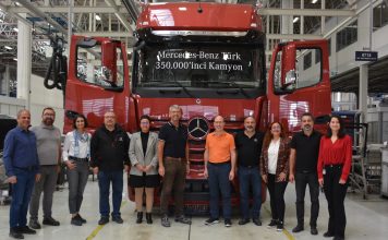 Mercedes-Benz Türk, 350 bininci kamyonunu üretti