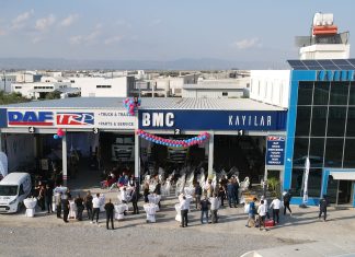 DAF Trucks, Kıbrıs yetkili servisini hizmete açtı.