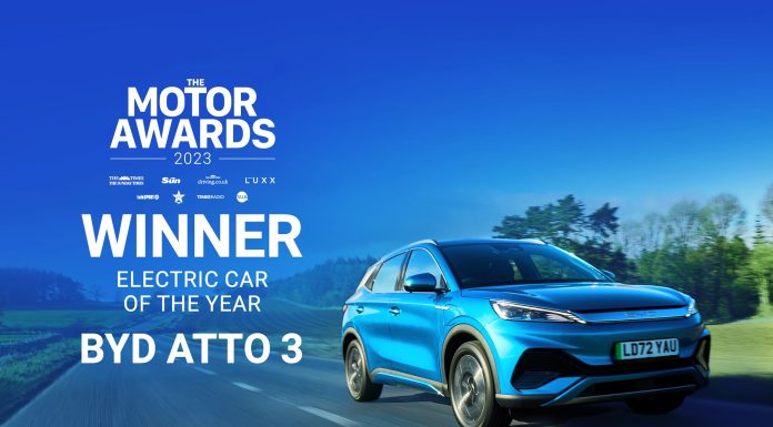 BYD’nin C SUV Modeli BYD ATTO 3“Yılın Elektrikli Otomobili” Seçildi