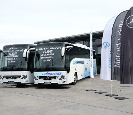 Mercedes-Benz Türk’ten LKS Group’a20 adet Mercedes-Benz Tourismo 16 RHD 2+1 otobüs teslimatı