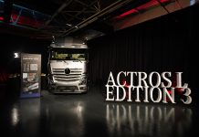 Actros L Edition 3 ilk kez Türkiye yollarında