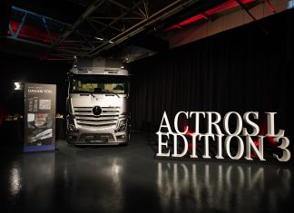 Actros L Edition 3 ilk kez Türkiye yollarında