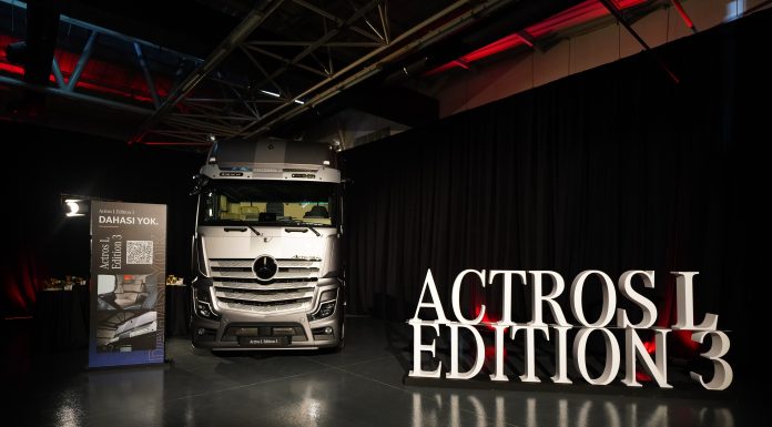 Actros L Edition 3 ilk kez Türkiye yollarında