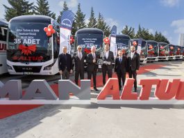 ALTUR’UN, 35 OTOBÜSLÜK YATIRIMINDA TERCİHİ‘YOLLARIN ASLANI’ MAN LİON’S COACH OLDU