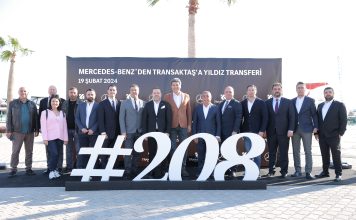 Transaktaş Global Lojistik, Araç Filosunu 208 adet Mercedes-Benz Actros Çekici ile Genişletti