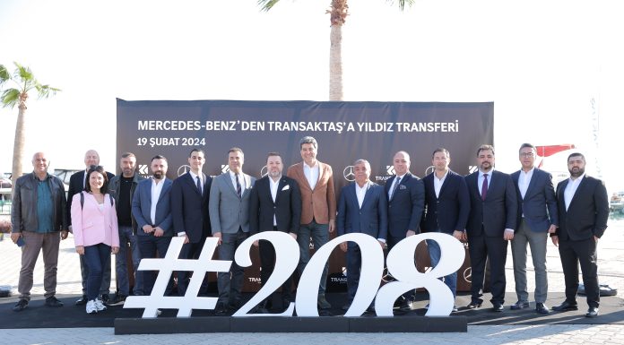 Transaktaş Global Lojistik, Araç Filosunu 208 adet Mercedes-Benz Actros Çekici ile Genişletti