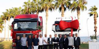Özpet Grup öncü marka olma yolculuğunu50 yeni MAN çekiciyle güçlendirdi