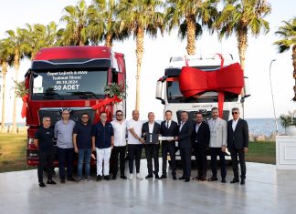 Özpet Grup öncü marka olma yolculuğunu50 yeni MAN çekiciyle güçlendirdi