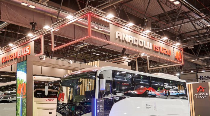 Anadolu Isuzu Yenilikçi Otobüs ve Midibüs ModelleriniFIAA Fuarı’nda Sergiledi