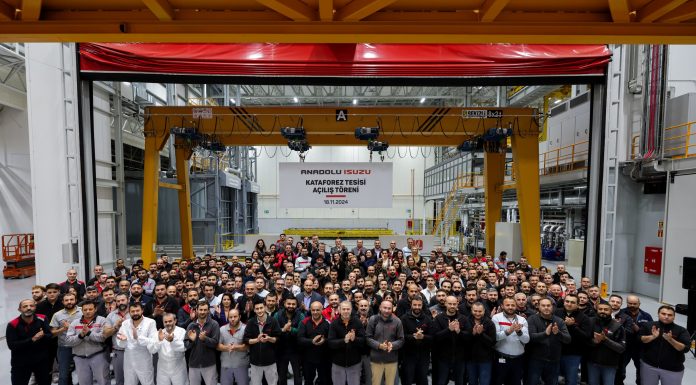 Anadolu Isuzu’nun Full Kataforez Tesisi Açıldı