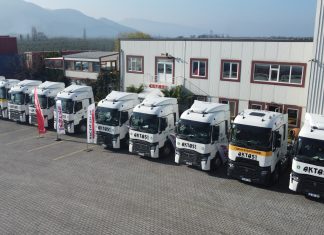 Gemlik Aktaş-1 Lojistik, 50 yeni Renault Trucks çekici ile yılın ilk yatırımını gerçekleştirdi
