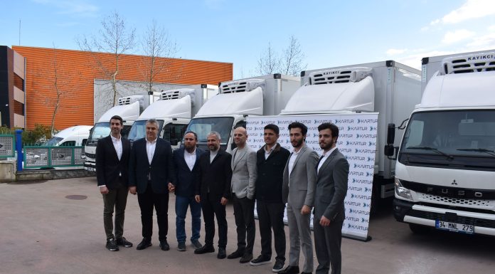 TEMSA, Kartur Grup’a 25 adet Fuso Canter teslim etti