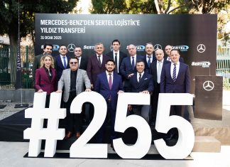 Sertel Grup Lojistik Filosunu 255 Adet Mercedes-Benz Actros ve Atego ile Büyütüyor!