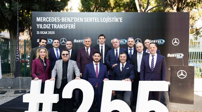 Sertel Grup Lojistik Filosunu 255 Adet Mercedes-Benz Actros ve Atego ile Büyütüyor!