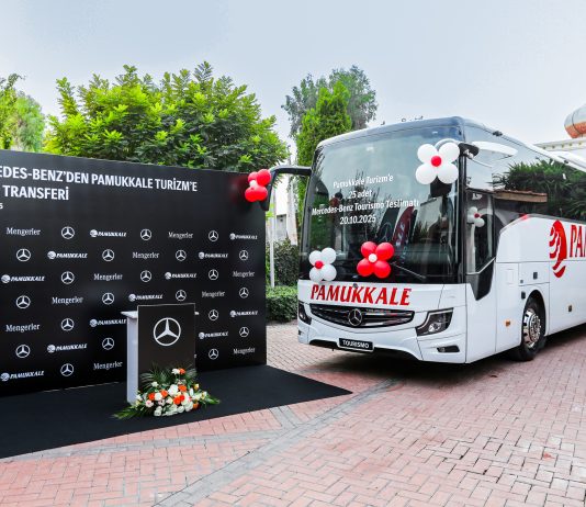 Pamukkale Turizm, Filosunu 25 Adet Mercedes-Benz Tourismo 16 RHD 2+1 ile Güçlendirdi