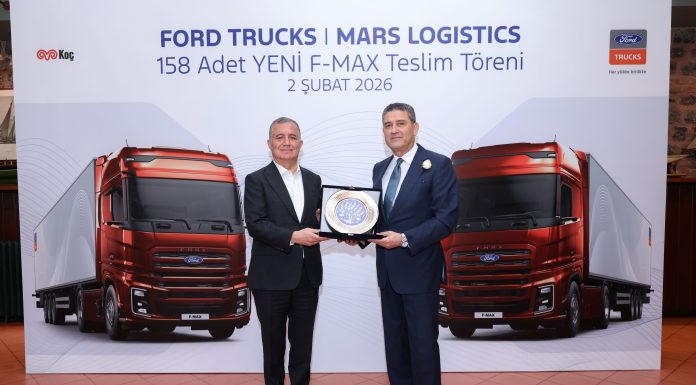 FORD TRUCKS’TAN MARS LOGISTIC’E 158 ADET YENİ F-MAX TESLİMATI