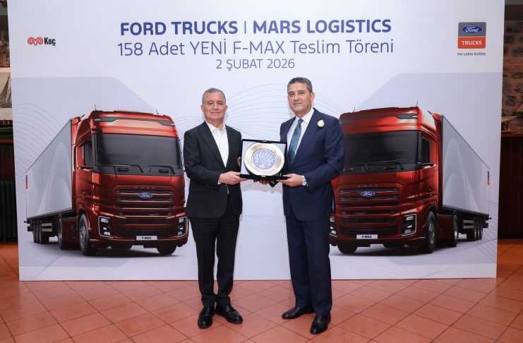 FORD TRUCKS’TAN MARS LOGISTIC’E 158 ADET YENİ F-MAX TESLİMATI