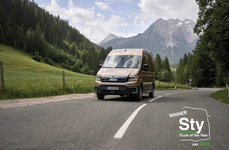 MAN TGE Next Level, “2026 Yılının Sürdürülebilir Hafif Ticari Aracı” seçildi