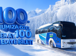 Kâmil Koç, 100. Yılını Dev Bir Kampanyayla Karşılıyor: 2026 boyunca her ay 100 şanslı yolcuya ücretsiz bilet